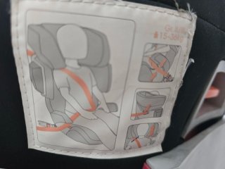 Silla coche Cybex roja