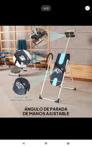 Tabla inversión gravitacional
