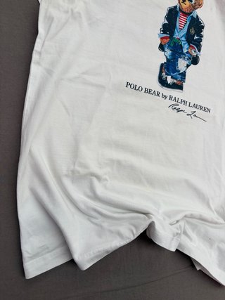 Camiseta Polo Ralph Lauren Oso Blanca