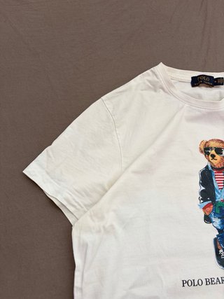 Camiseta Polo Ralph Lauren Oso Blanca