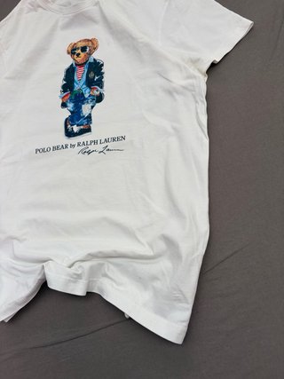 Camiseta Polo Ralph Lauren Oso Blanca