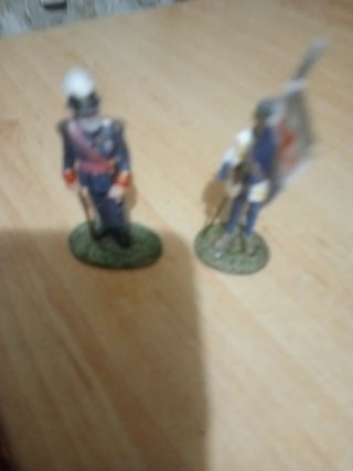 Figuras de plomo de soldados
