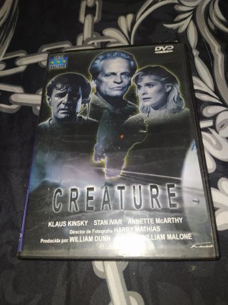 DVD Creature Klaus Kinsky Terror Español