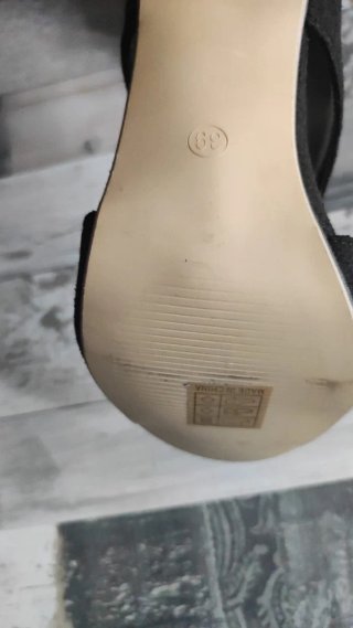 Sandalias tacón alto Shein negras