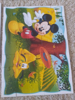 Puzzles Disney Mickey y Goofy