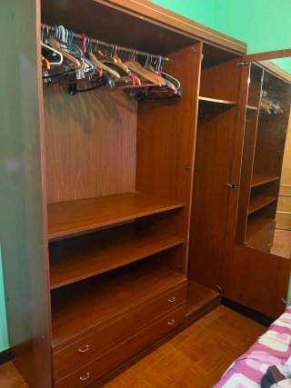 Armario de madera 3 puertas