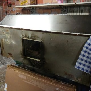 Cocina, campana y freidora también por separado