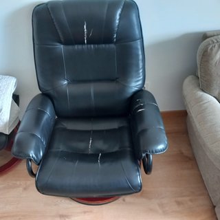 Silla de oficina negra