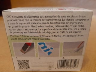 2 botes pintura transfer Crelando 225 ml.