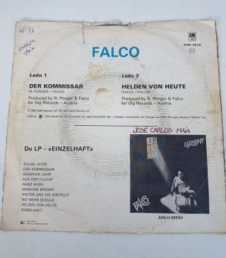 Vinil Single Falco - Der Kommissar