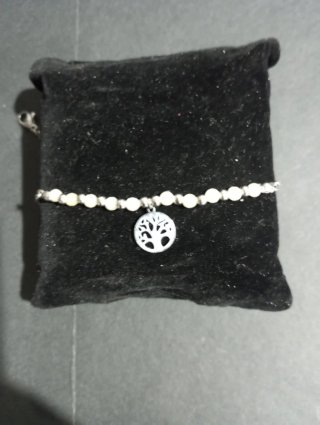 Pulsera Acero Inoxidable Árbol Vida