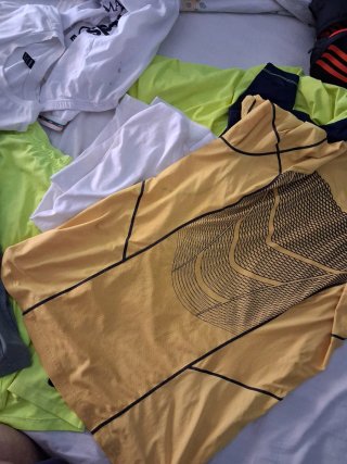 Lotto 5 maglie bici calcio tempo libero