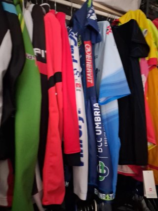 Lotto 5 maglie bici calcio tempo libero