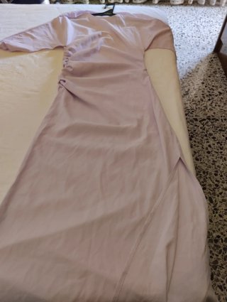 Vestido de fiesta lila