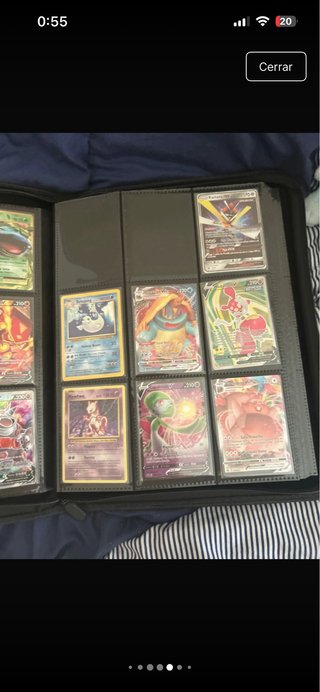 Cartas Pokémon para intercambio