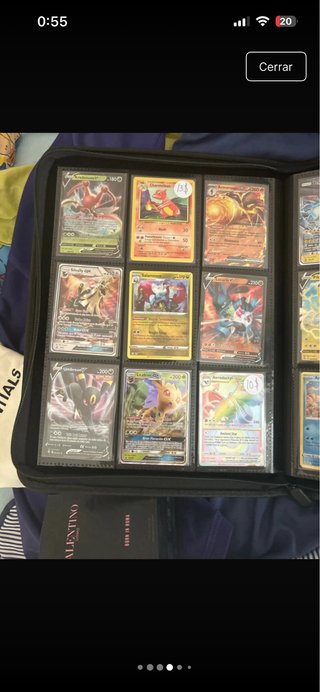 Cartas Pokémon para intercambio