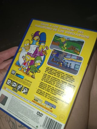 Juego Los Simpson PS2