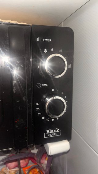 Microondas Orbegozo Negro