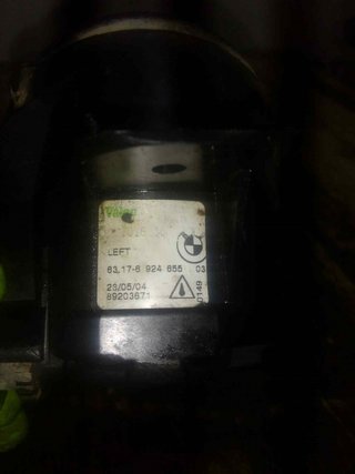 FARO ANTINIEBLA IZQUIERDO BMW SERIE 1 COUPE (E82)