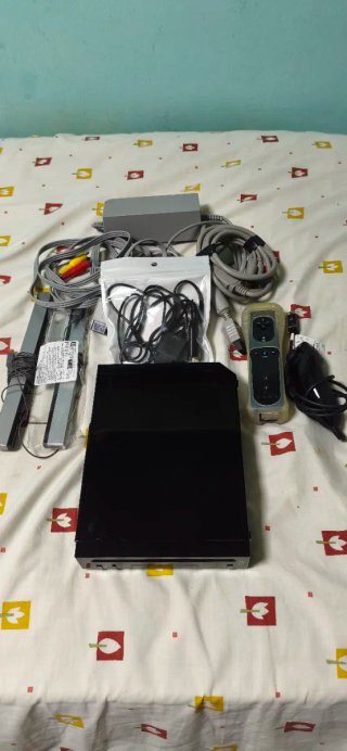 Consola Nintendo Wii Negra