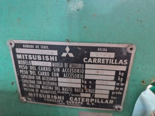 Carretilla elevadora Mitsubishi