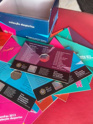 29 Moedas Jogos Olímpicos Londres 2012