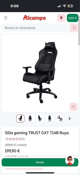 Mesa y silla gaming