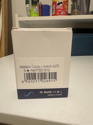 Adaptador Inalámbrico CarPlay Android Auto