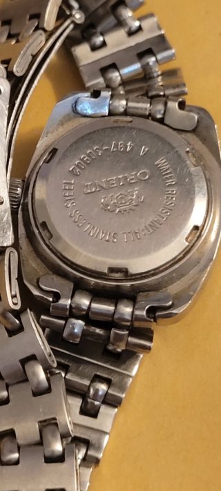 Reloj Orient Automático Plata y Gris