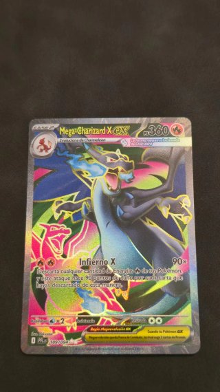 Carta Pokémon Mega Charizard X EX 109/094