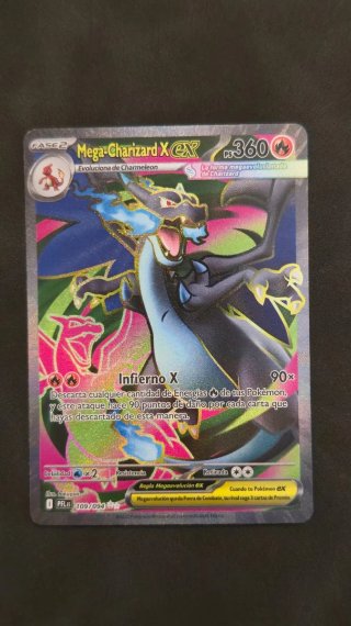 Carta Pokémon Mega Charizard X EX 109/094