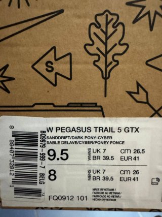 Nike Pegasus Trail 5 GTX Beige/Giallo