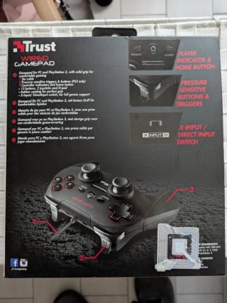 Mando Trust GXT 540 Wired PC/PS3