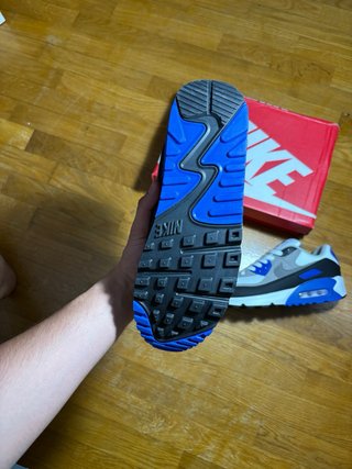 Zapatillas Nike Air Max 90 Azul Blanco