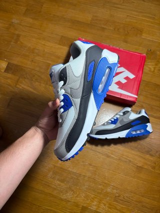 Zapatillas Nike Air Max 90 Azul Blanco