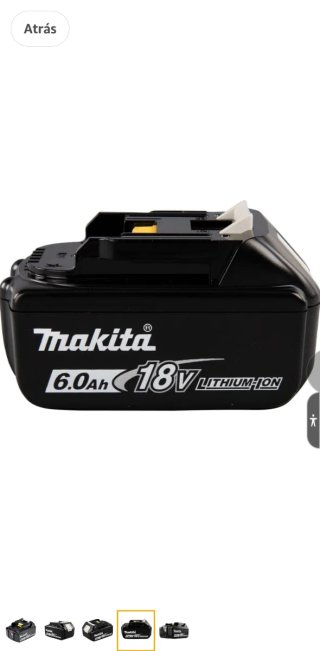 Batería Makita 18V 6.0Ah LXT
