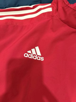 Corta Vento Adidas Vermelho