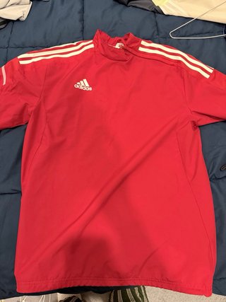 Corta Vento Adidas Vermelho