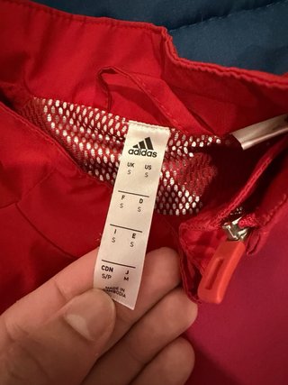 Corta Vento Adidas Vermelho