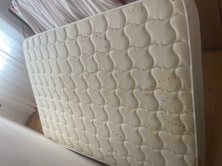 Somier de láminas metálico y madera