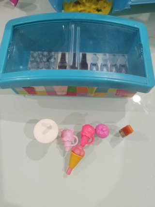 Lote Echantimals Carrito Helados y Fruta