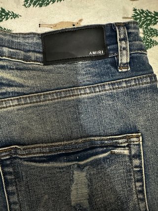 Amiri Jeans Azules Rotos Talla W32