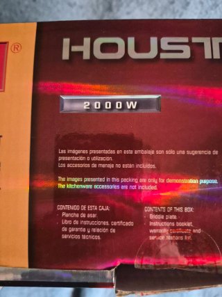 Plancha Eléctrica PALSON HOUSTON