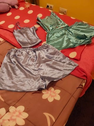 Lote Pijamas Verano Raso Talla L