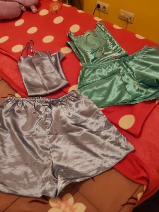 Lote Pijamas Verano Raso Talla L