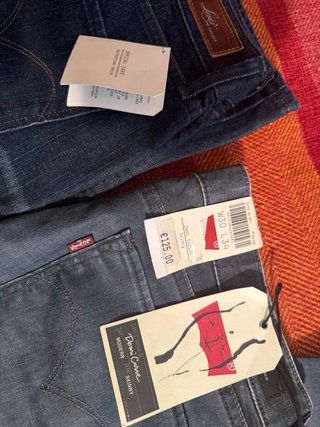 Pantalón vaquero azul mujer