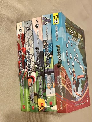Set de libros “Los futbolisimos”