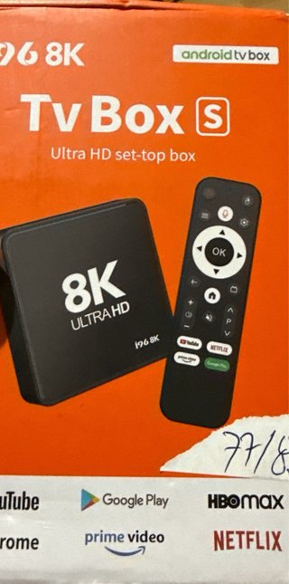 i96 8K TV Box S Android TV Box
