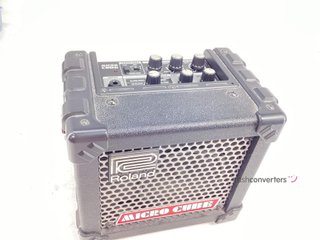 amplificador guitarra roland micro cube