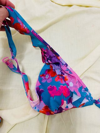 Bañador bikini floral mujer talla 42